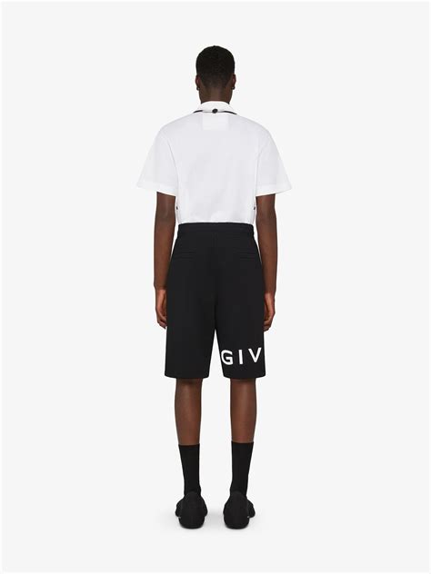 givenchy bermuda|GIVENCHY 4G bermuda shorts in fleece .